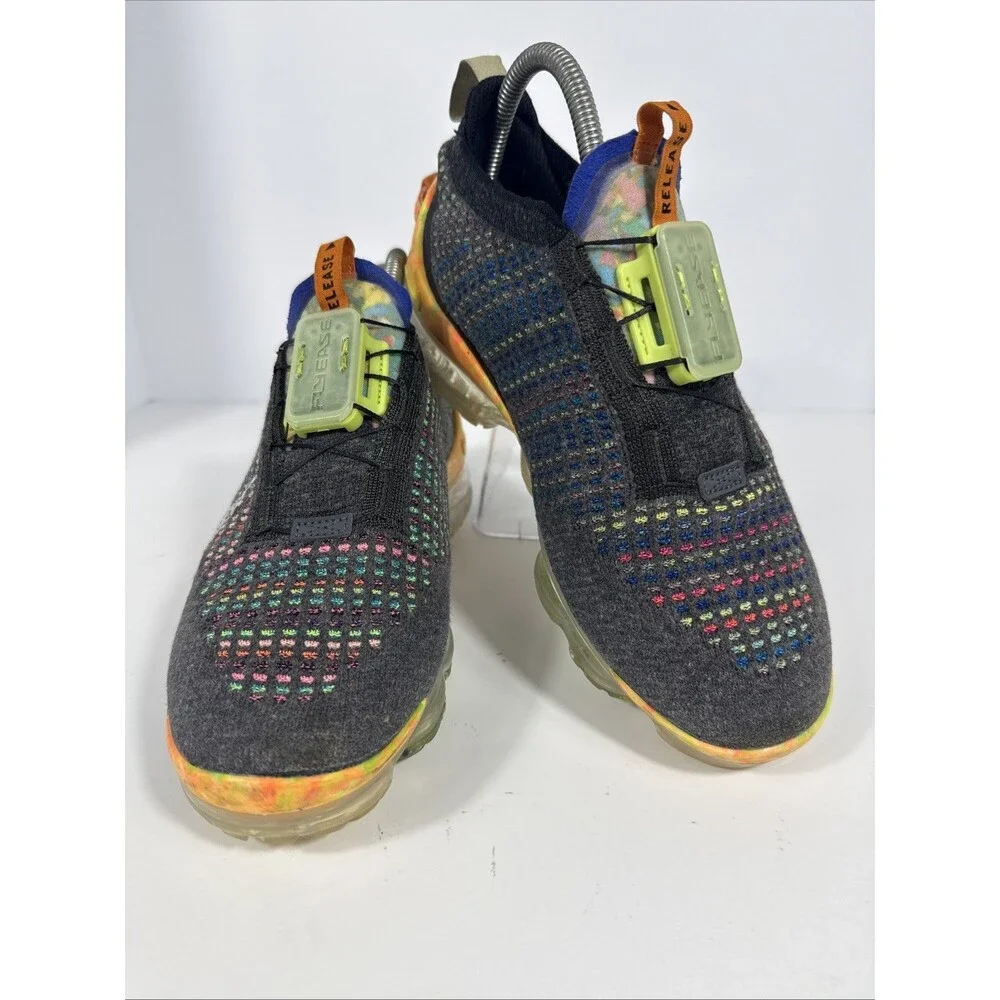 Nike Air VaporMax 2020 Flyknit GS Youth Sz 6.5 Womens 8 CJ4069-001 Multi
